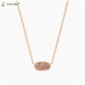 Kendra Scott Rose Gold Elisa Pendant Necklace